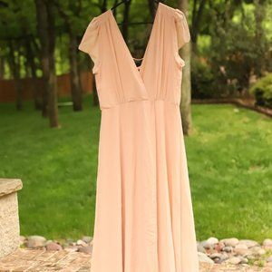 Lulu's Pale Pink Dress
